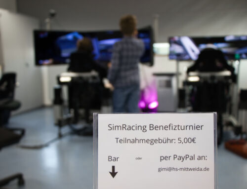 Fahren für einen guten Zweck – Simracing-Benefizturnier für GIMI e.V. zur Nacht der Wissenschaften